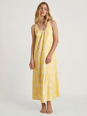 Productafbeelding van Calida Yellow Nachthemd 31294 Golden Cap - Maat: XS - Geel
