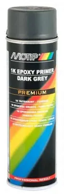 Produktbild von EPOXID-Grundierungsspray, Grau, 500 ml, MOTIP, Grundierung, Dunkelgrau