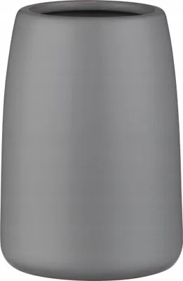 Zdjęcie produktu dla Kubek Łazienkowy Albano Szary 350 Ml - Ceramika, Alsea