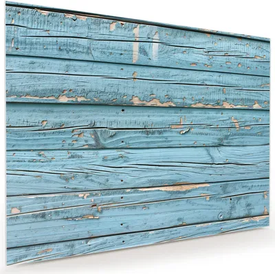 Produktbild von Glasbild 120x90cm in XXL für Wohnzimmer, Schlafzimmer Motiv Verwittertes Holz