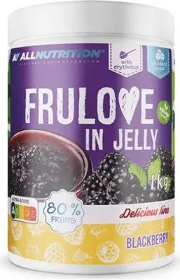 Produktbild von ALLNUTRITION FRULOVE In Jelly Blackberry 1000g Marmelade Früchte