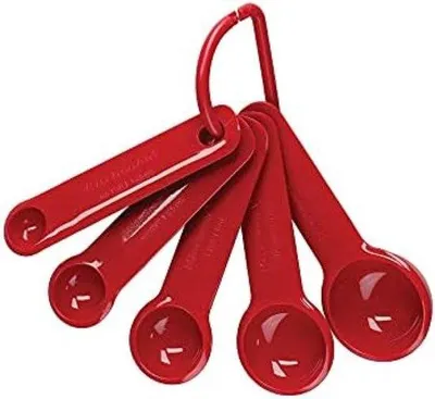Image de Lot de 5 couteaux de cuisine - Rouge