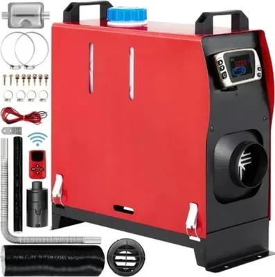 Produktbild von Happyment Autokachel 12V – 8 kW Diesel Standheizung – 5L – Für Auto, Camper, LKW & Boot