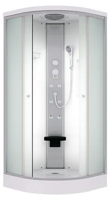 Produktbild von Duschkabine Fertigdusche Dusche Komplettkabine D10-00M0 80x80 cm