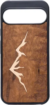 Produktbild von Bewood Holzhülle für Google Pixel 9/9 Pro MOUNTAINS IMBUIA