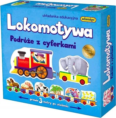 Produktbild von Lokomotywa Podroze z cyferkami