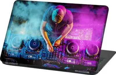 Zdjęcie produktu dla Uniwersalna folia ochronna klasy premium do laptopów – matowa, odporna na zarysowania i usuwalna bez śladów LP95 DJ 17 cali 28x43 cm