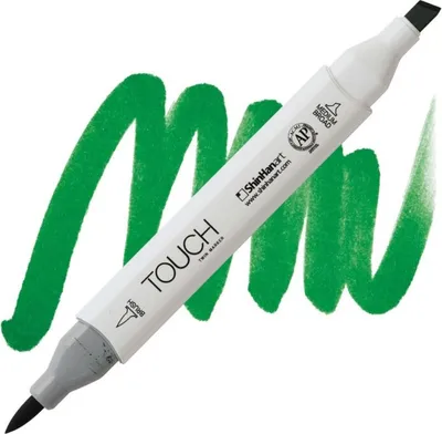 Obrázok produktu pre Obojstranný štetec a dláto TOUCH, G243 Green deep