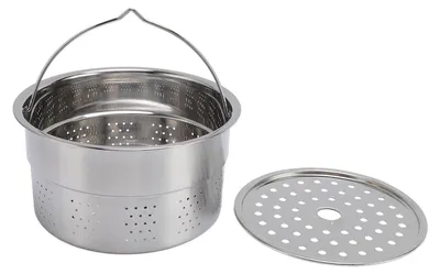 Immagine prodotto di Cestello per cottura a vapore per robot da cucina TM5 TM6 Cestello in acciaio inox per cucina