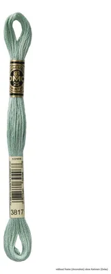 Produktbild von DMC Stickgarn Mouline Special 117MC -3817, 6-fädig, 8m