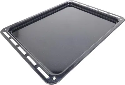 Obrázek produktu pro Grilovací pánev Graffitige – smaltované provedení – 450 × 375 mm – černá