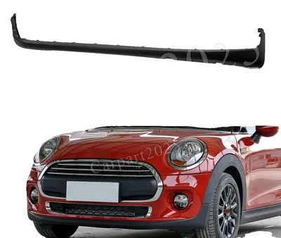 Immagine prodotto di Labbro dello spoiler anteriore, plastica ABS di alta qualità, facile da installare, compatibile con Mini Cooper S F55/F56/F57, aumento delle prestazioni, nuovo al 100%