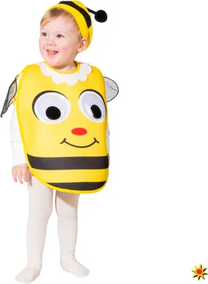 Produktbild von Kinderkostüm Biene, Bienchen Überwurf