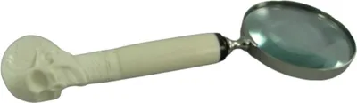 Produktbild von Leselupe Handlupe Vergrößerungsglas vernickelt #39805