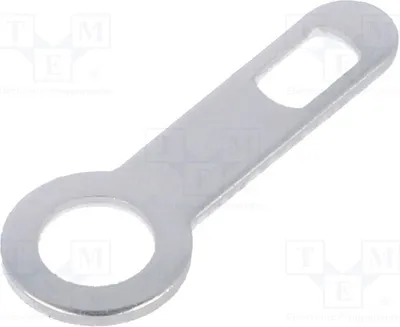 Produktbild von 20x Lötverbinder Ring schraubbar verbert 0,5mm M3  Messing 60-2803-11/0090 -Lötansc