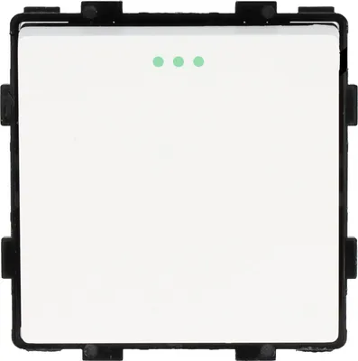 Immagine prodotto di Modulo interruttore meccanico, singolo, a croce, bianco