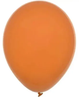 Image de Ballons orange pastel, 23 cm, 100 pcs.