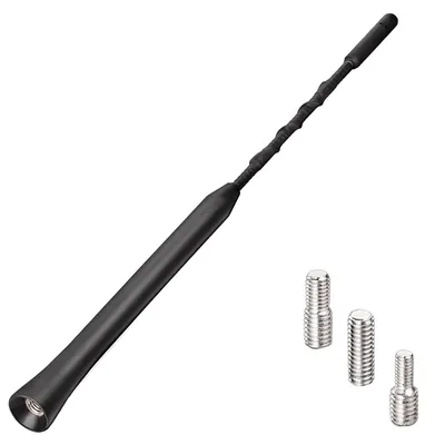 Autoantenne 22 cm, universell, 16 V, M4/M5/M6 Adapter