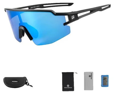 Image de Lunettes de vélo, verres polarisés, protection UV, polarisées 8007
