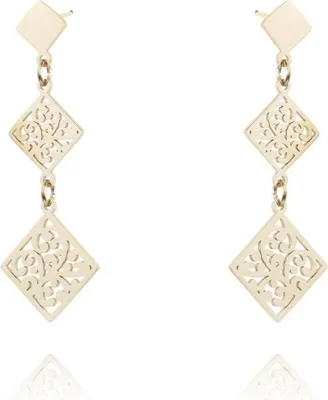 Produktbild von Carla Ohrringe für Frauen Abysmalre goldene One size