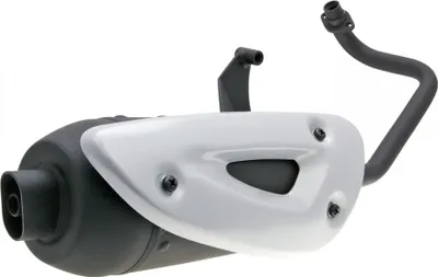 Produktbild von Auspuff Tecno Straight mit E-Prüfzeichen für Piaggio 4T