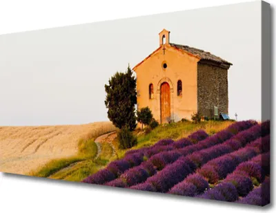 Produktbild von Tulup Leinwand-Bilder 100x50 Wandbild Canvas Kunstdruck Acker Landschaft