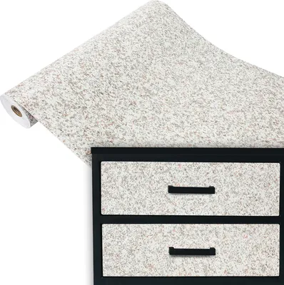 Produktbild von Klebefolie Möbel 67x100 cm - Granit Grau Beige - Möbelfolie selbstklebend im Deko-Stil - Folie für Möbel zur einfachen Renovierung von Türen, Tischen und Regalen - Klebefolie dekorativ und abwaschbar