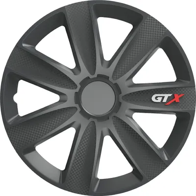 Produktbild von Z480686 Radkappen Radzierblenden SATZ (4Stück) 17 Zoll GTX carbon grau