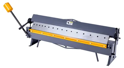 Obrázok produktu pre VEVOR ohýbačka, ohýbacia stolica 1220 mm, hrúbka ohybu 1,5 mm z mäkkej ocele, nastaviteľná v rozsahu 0-135 stupňov, ohýbačka plechu, ohýbačka so 16 prstami, ohýbačka plechu na presné ohýbanie