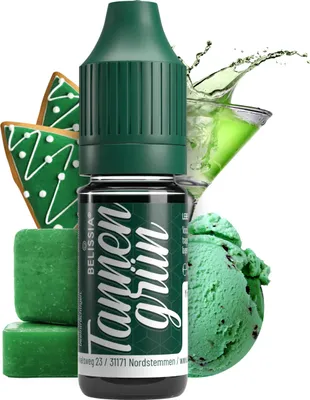 Produktbild von Belissia Lebensmittelfarbe Tannengrün - 10ml flüssig & hochkonzentriert - Lebensmittelechte Speisefarbe zum Backen, Kochen, Fondant & DIY - vegan