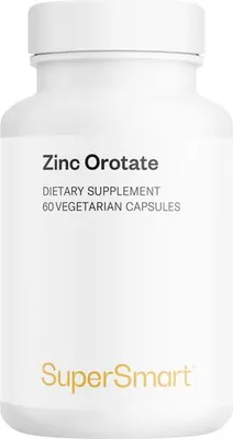 Produktbild von SuperSmart Zinc Orotate Dietary Supplement - 60 Vegi-Kaps