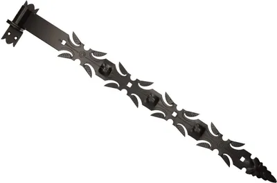 Produktbild von KOTARBAU® Ladenband Schmiedeeisen mit Kloben 800 mm Türband Torband Türscharnier Torscharnier Scharnier Band Baubeschlag Torbeschlag Rostfrei