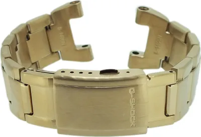 Produktbild von Casio G-Shock ► Uhrenarmband gelbgoldfarben Edelstahl ► GST-210GD-1A