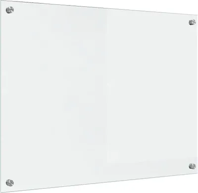 Immagine prodotto di vidaXL Alzatina per cucina trasparente 80 x 60 cm Vetro temperato