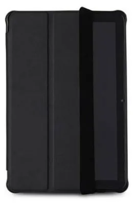 Produktbild von Microtech Cover für Tablet e-tab WiFi 2023 ETW101D CV101D Schwarz aus Kunstleder