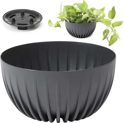 Produktbild von Lamela | Blumentopf | Mira Schüssel | ECO | Anthrazit | 30 cm