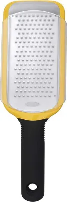 Image de Râpe moyenne, acier inoxydable, jaune, taille unique