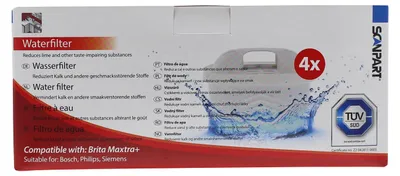 Produktbild von SCANPART 2790000454, 4 Stück(e), Wasserfilterkartusche