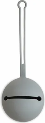 Produktbild von Mushie Pacifier Holder 47903GRIS in Grey color size Talla unica