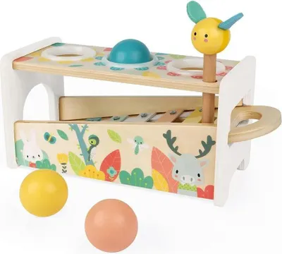 Immagine prodotto di Janod Pure - Gioco di abilità con lo xilofono in legno per i più piccoli