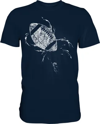 Produktbild von American Football T-Shirt – Navy / XL