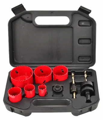 Productafbeelding van Set van bimetal boorbitten Awtools, 8 stuks, 22-64 mm