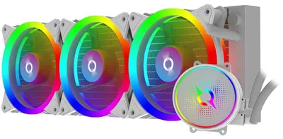 Produktbild von Aqirys AQUARIUS 360 AIO, All-in-One-Flüssigkeitskühler, Weiß