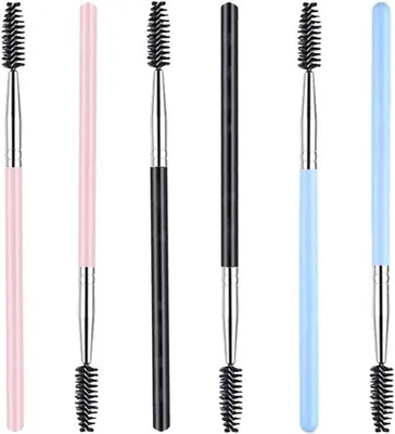 Produktbild von Famanu Wimperbürsten-Set 6 Stück inklusive Wimpernkamm