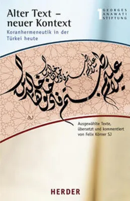 Produktbild von Alter Text - neuer Kontext (Buchreihe der Georges Anawati Stiftung)