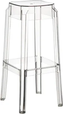 Produktbild von 2er Set Barhocker HLO-CP17  transparent
