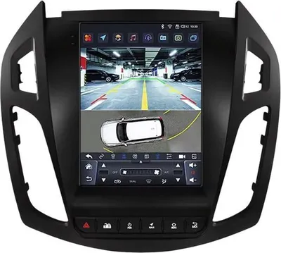 Image de Autoradio avec Bluetooth et CarPlay pour Ford Transit Tourneo (2013-2018) – Compatible avec Apple et Android – Système stéréo – Système de navigation – Caméra