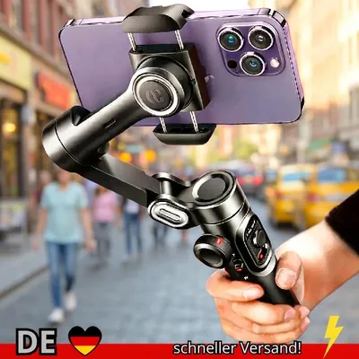 Produktbild von AOCHUAN 3-Achsen-Handheld-Gimbal-Stabilisator SmartXE für Smartphone Iphone