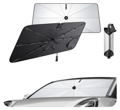 Immagine prodotto di Parasole pieghevole per parabrezza, compatibile con Ford Puma MK2 (2020-2026), con protezione UV