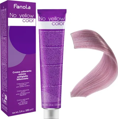 Obrázok produktu pre Fanola No Yellow Toner Colouring Cream profesionálna permanentná farba na vlasy Rose 100 ml
